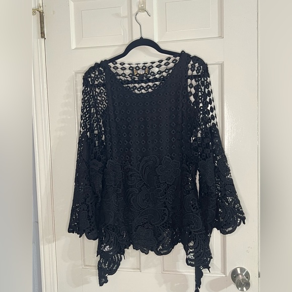 Marc Bouwer Midnight Lace Blouse - Picture 2 of 5